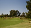 The fifth hole on the Catalina course at Omni Tucson National Resort is a short-but-tight par 4 at 398 yards. 